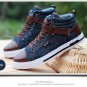 fashion men Denim canvas shoes casual mens hip hop high top shoes flats male Single shoes Zapatillas
