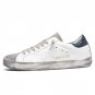 Designer Golden pu leather Casual Men trainers Sport Star dirty do old Shoes Footwear Zapatillas bas
