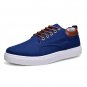 Men Canvas shoes Lace-Up Style Breathable Casual Top Fashion Trend Student Youth Shoes Large size EU