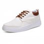 Men Canvas shoes Lace-Up Style Breathable Casual Top Fashion Trend Student Youth Shoes Large size EU
