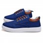 Men Canvas shoes Lace-Up Style Breathable Casual Top Fashion Trend Student Youth Shoes Large size EU