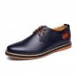 Men Flats Black Faux Leather Formal Shoe For Man Dress Shoes Round Toe Vintage Italian Mens Oxfords