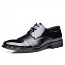 New Arrival Men Oxfords Shoes Genuine Leather Men Dress Shoes Breathable Lace-up Black Men Business 