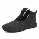New Fashion Men Winter Shoes Solid Color Snow Boots men Plush Inside Antiskid Bottom Keep Warm Water