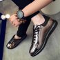 Shoes Men Fashion Casual Spring Autumn Height Increasing Mirror Design Comfortable Soft Men Shoes Za