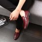 Oxford Braid Leather Men\'s Shoes Spring Autumn Loafers Breathable Flats Men Sapatos Masculino Free
