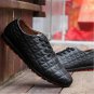 Men Summer Shoes Men Fresh Ventilate Men\'s Shoes Casual Lace up Loafers Slip on PU Leather Men\'s F