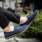 Canvas Men Shoes Fashion Breathable Handmade Men\'s Loafers Moccasins Slip On Men\'s Flats Shoes Pl