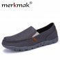 Canvas Men Shoes Fashion Breathable Handmade Men\'s Loafers Moccasins Slip On Men\'s Flats Shoes Pl