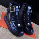Luxury Men Autumn Boots Fashion Hig Top New Design Shoes Men Ankle Zipper Breathable Shoes Zapatilla