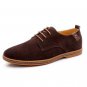 men shoes spring autumn fashion suede shoes casual men Leather Shoes Men\'s flats low men footwear o
