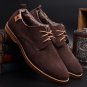 men shoes spring autumn fashion suede shoes casual men Leather Shoes Men\'s flats low men footwear o