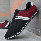Men\'s Fashion Shoes Summer Zapatos Casual Breathable Mesh Flat Shoes Exercise Jogging Breathable Fo