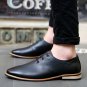 New Men Shoes Leather Top Brand Men\'s Oxfords Dress Shoes Spring Autumn Loafers Fashion Mens Flats