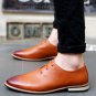New Men Shoes Leather Top Brand Men\'s Oxfords Dress Shoes Spring Autumn Loafers Fashion Mens Flats