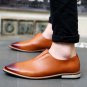 New Men Shoes Leather Top Brand Men\'s Oxfords Dress Shoes Spring Autumn Loafers Fashion Mens Flats