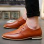 New Men Shoes Leather Top Brand Men\'s Oxfords Dress Shoes Spring Autumn Loafers Fashion Mens Flats