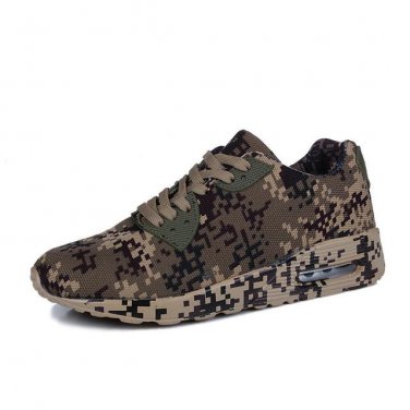Super New 2018 Men Casual Shoes Canvas Camouflage Star Style Male Shoes Comfort Soft Walking Driving