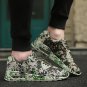 Super New 2018 Men Casual Shoes Canvas Camouflage Star Style Male Shoes Comfort Soft Walking Driving
