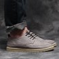 Retro Men Leather Shoes Casual Brogue Men\'s Flats Genuine Leather Shoes For Men Luxury Brand Big Si