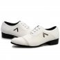 New Men Shoes Autumn Pattern Leather Dress Oxford Shoes For Men Casual Form Office Business Flats He
