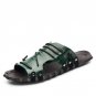 New Arrival Men Summer Slippers Genuine Leather Beach Holiday Shoes Flat Slipper for Men Casual Dail