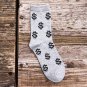 Fashion Spring Autumn Men Socks Dollar Symbol Printed Comfortable Breathable Absorb Sweat Anti-slip 