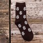 Fashion Spring Autumn Men Socks Dollar Symbol Printed Comfortable Breathable Absorb Sweat Anti-slip 