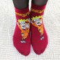 1pair Cute Japan Anime Naruto Socks Uzumaki Naruto Print Cotton cosplay Socks Accessories