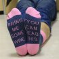 Custom Letters Socks If You Can Read This Bring Me Wine Coffee Autumn Spring Winter Cotton Socks Wom