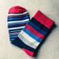 1Pairs Men\'s Socks Chaussette Striped Print Male Long Socks Long Men\'s Business Mens Dress Sock Me