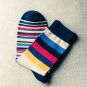 1Pairs Men\'s Socks Chaussette Striped Print Male Long Socks Long Men\'s Business Mens Dress Sock Me