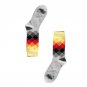 Men Winter Socks New Arrive Men\'s Middle Socks Rainbow Faded Diamond Socks Warm Diamond Printing Ca