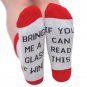 Man Women Socks 16 Styles Words printed Cotton Casual Soft Socks Warm Unisex Free Shipping IF YOU CA