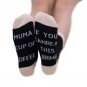 Man Women Socks 16 Styles Words printed Cotton Casual Soft Socks Warm Unisex Free Shipping IF YOU CA