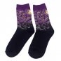 New Fashion Autumn Winter Fashion Printed Socks Men Hit Color Cotton High Elastic Male Sock Wedding 