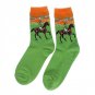 New Fashion Autumn Winter Fashion Printed Socks Men Hit Color Cotton High Elastic Male Sock Wedding 
