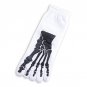 4 Colors Punk Rock Men\'s 3D Print Terror Skeleton Toe Socks Hip Hop Scary Skull Five Finger Odd Sox