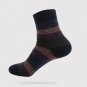 1 Pair Fashion Sock for Men Retro Geometric Print Art Socks Winter Autumn Warm Short Sock Mens Busin