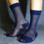 Men\'s Silk formal socks visible See through sexy Males suit socks 7 colors available gentleman Men\