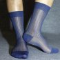 Men\'s Silk formal socks visible See through sexy Males suit socks 7 colors available gentleman Men\