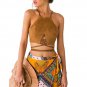 Women Tank Tops Bustier Bra Vest Crop Top Shirt Blouse Cami Black L