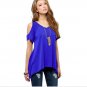 Blouses Women Off Shoulder Blouse Ladies Casual Loose Tops Soft Cotton Shirt Blusas