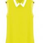Plus size 3XL Women Chiffon Blouse Fashion Casual Patchwork Tulle Blouse Blusa Feminina Manga Curta