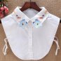 Womens Lace Fake Collar Blouse detachable collar kraagje nep dames col winter Lapel Clothes Accessor