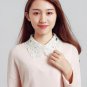Womens Lace Fake Collar Blouse detachable collar kraagje nep dames col winter Lapel Clothes Accessor
