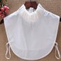 Womens Lace Fake Collar Blouse detachable collar kraagje nep dames col winter Lapel Clothes Accessor