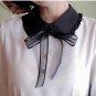 Womens Lace Fake Collar Blouse detachable collar kraagje nep dames col winter Lapel Clothes Accessor