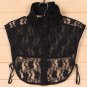 2018 Women Pure Color Lace Detachable Lapel Choker Necklace Shirt Fake False Collar Lapel Blouse Top