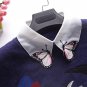 New Women\'s Fake False Half Shirt Blouse Peter Pan Detachable Collar Tie 8 Styles